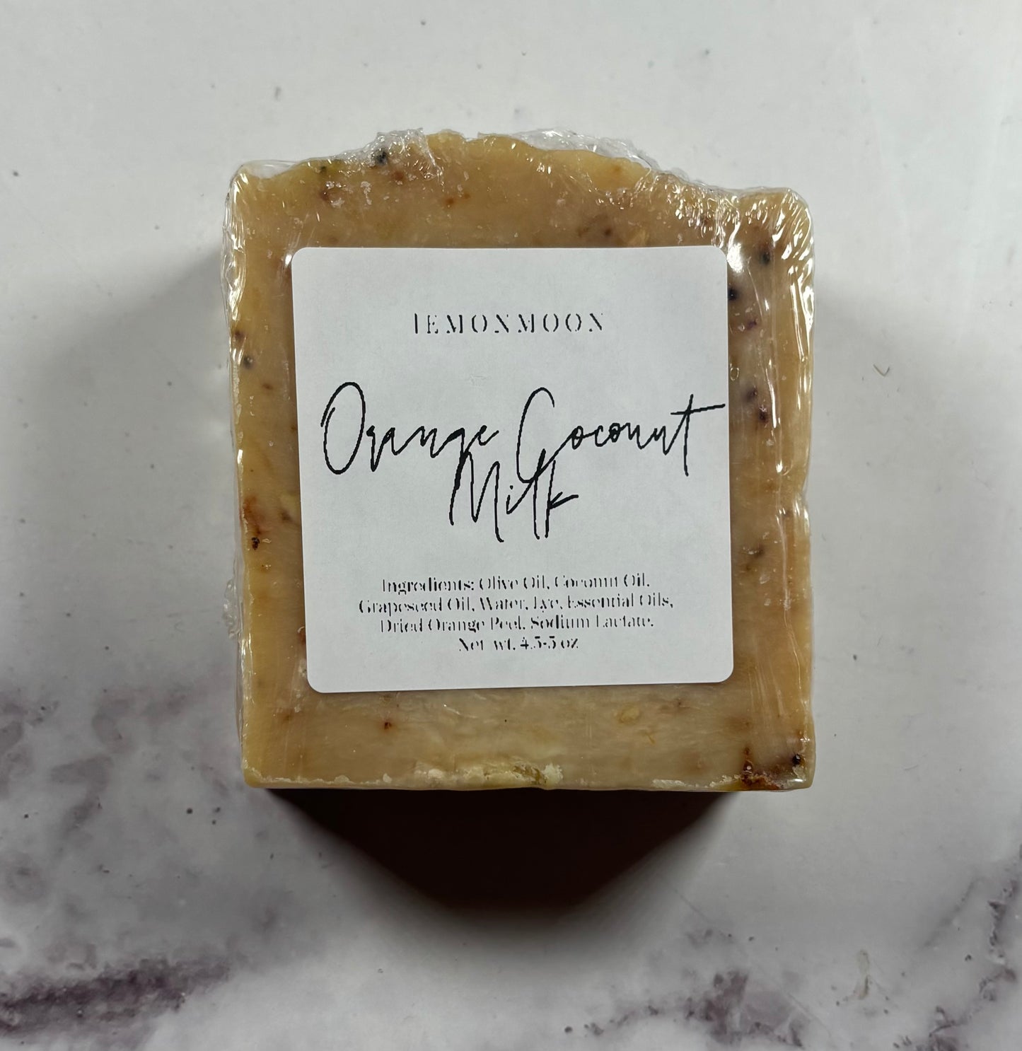Orange Coconut Milk Soap
