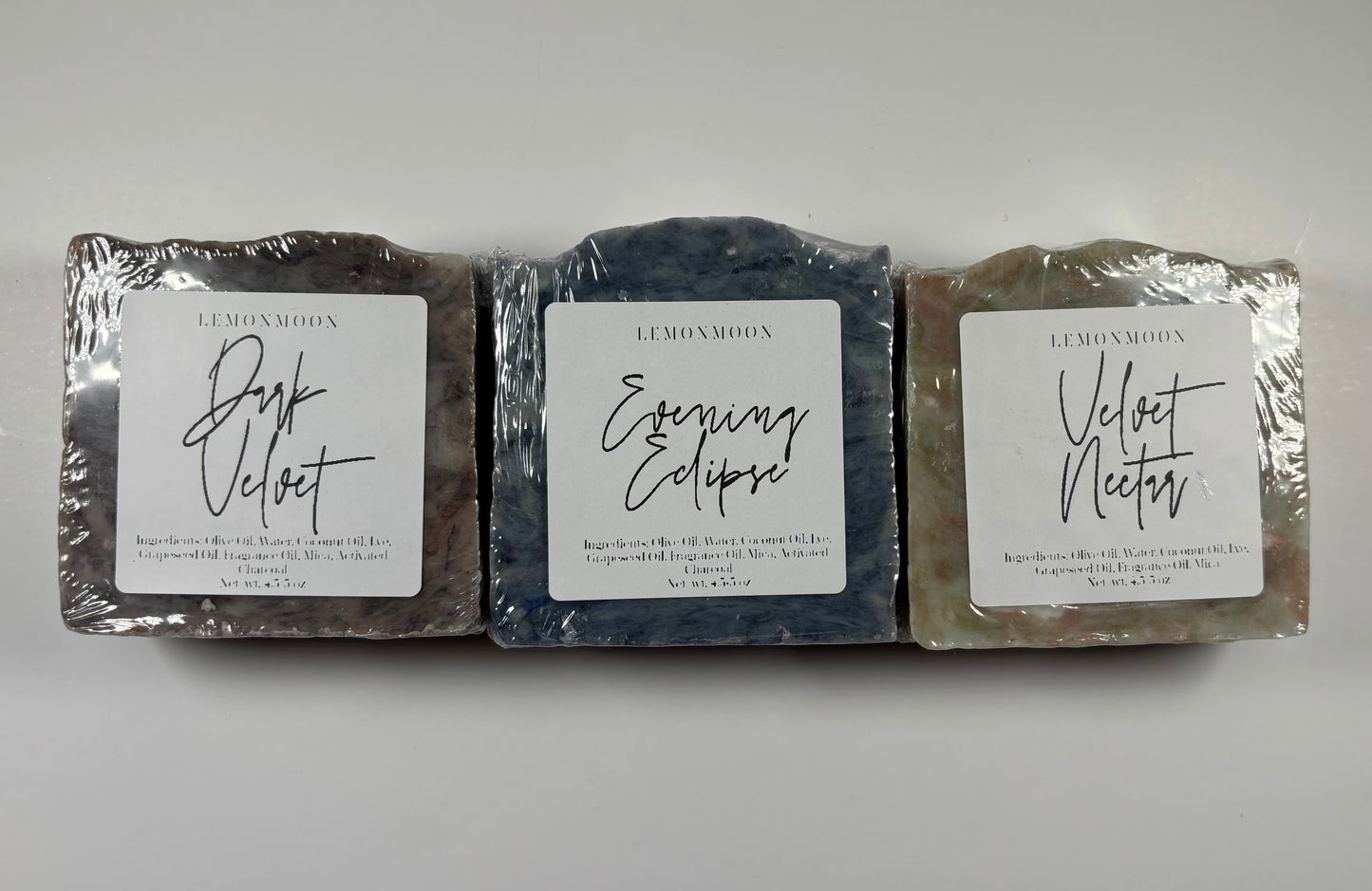 Midnight Velvet Handmade Soap Trio
