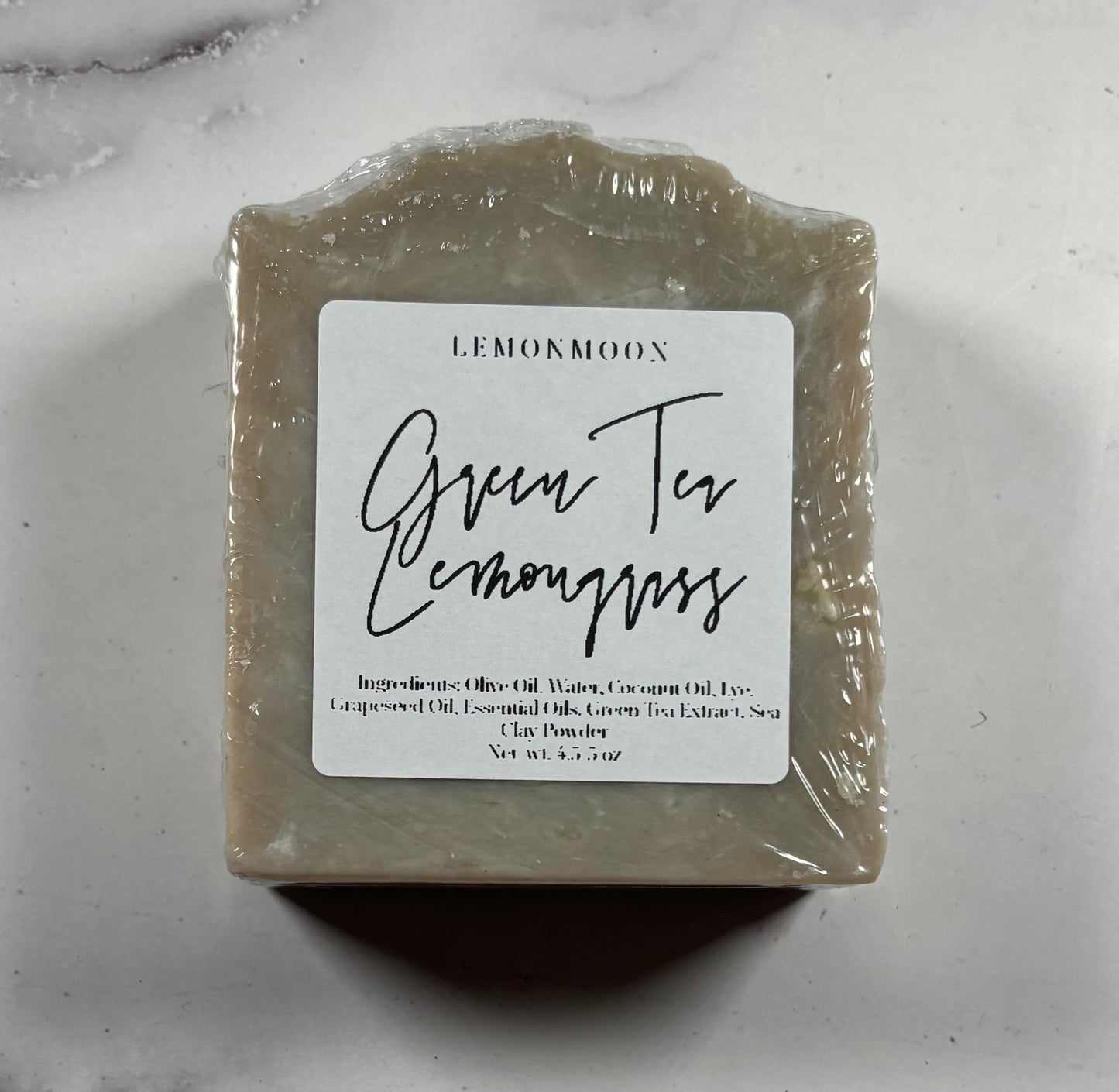Green Tea Lemongrass Soap