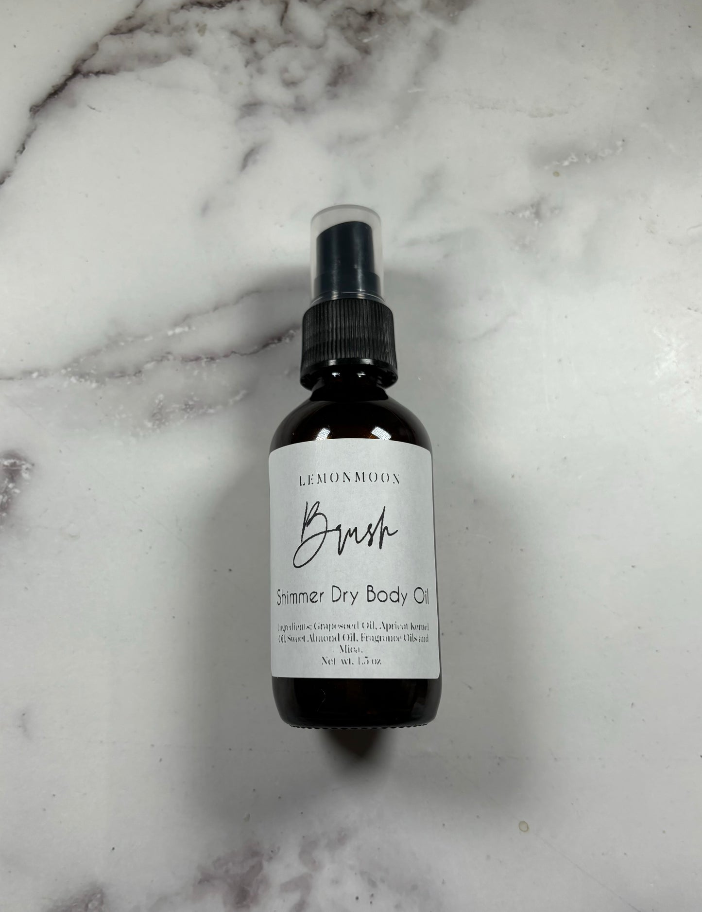Brush Shimmer Dry Body Oil