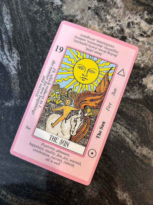 Manifesting Abundance: My 2026 Word of the Year and the Power of the Sun Tarot Card