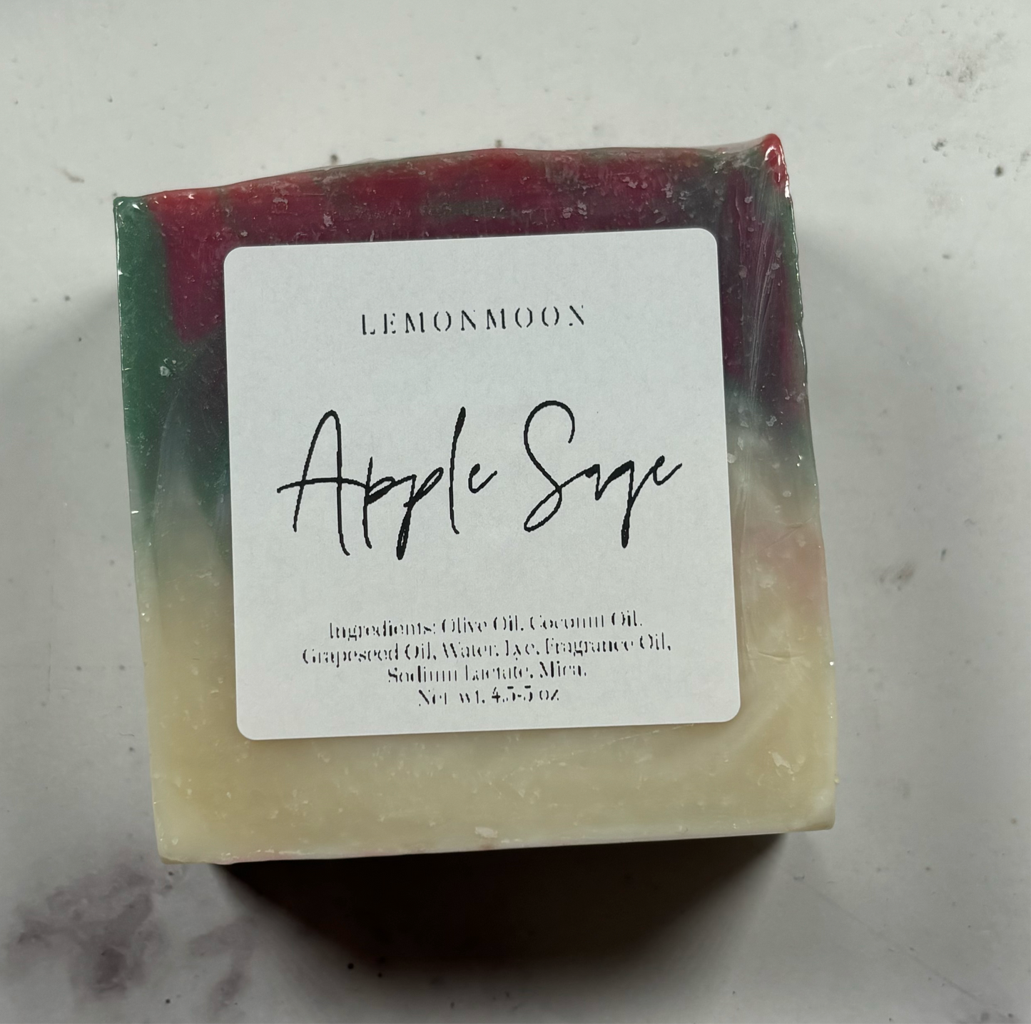 Apple Sage Soap