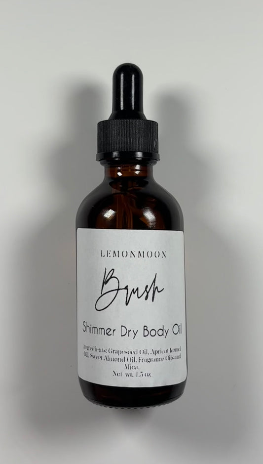 Brush Shimmer Dry Body Oil