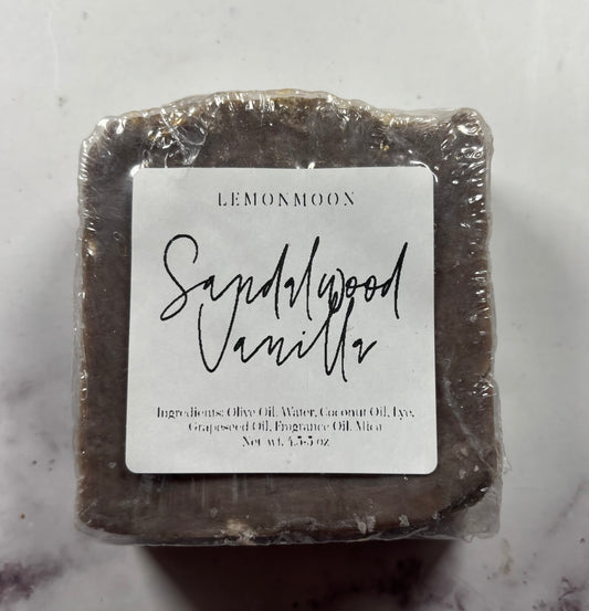 Sandalwood vanilla soap