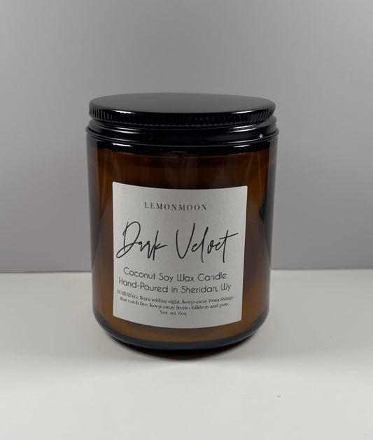 🕯️ Midnight Velvet Candle Trio