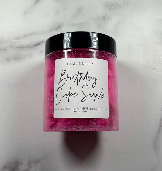 Birthday Cake Body Scrub