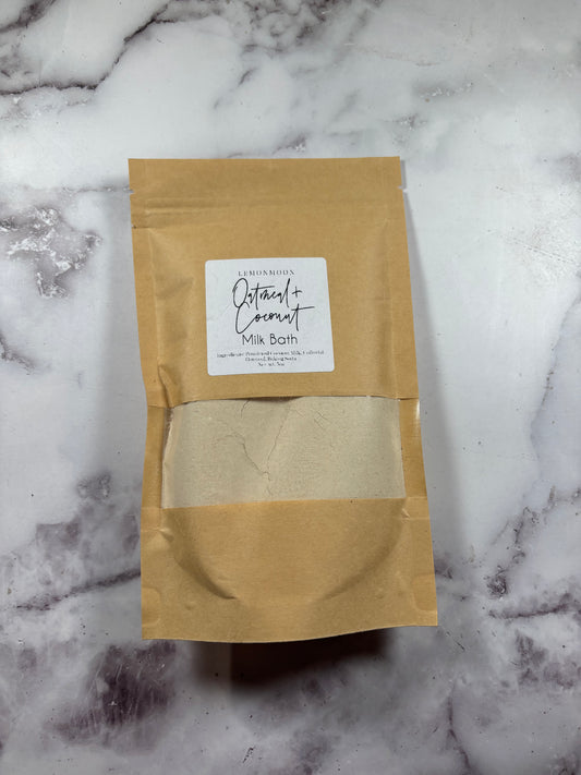 Oatmeal + Coconut Milk Bath