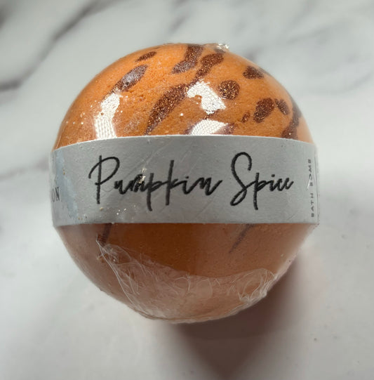 Pumpkin Spice Bath Bomb