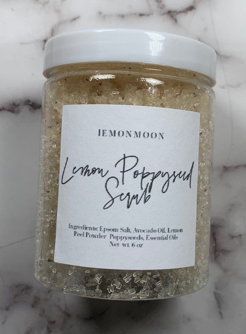 Lemon Poppyseed Scrub